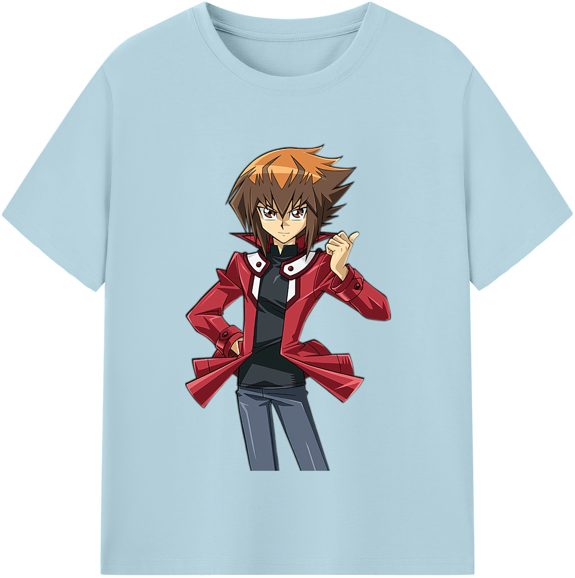 （画像用） 遊☆戯☆王 Yu-Gi-Oh! 綿100％半袖Tシャツ（フロントプリント）